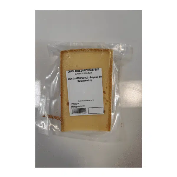ChäsLaube Brigelser Bio Bergkäse würzig